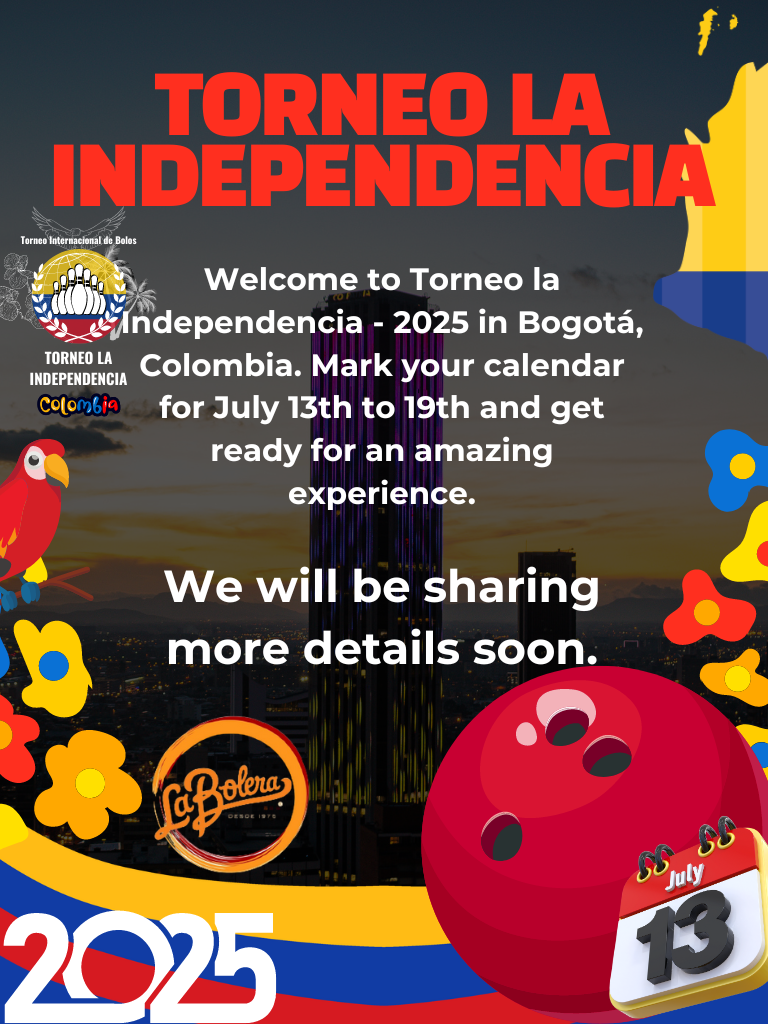 Aviso Torneo la Independencia - Tablet background image